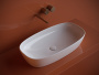 Умывальник чаша накладная овальная Element 700*375*140мм