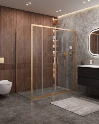 Душевой уголок CEZARES MOLVENO-AH-2/1-170/100-C-Cr-IV 