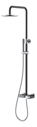 Стойка для душа STICK BLACK TOUCH CHROME Стойка для душа STICK BLACK TOUCH CHROME