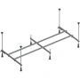 W01A-150-070W-R Разборный каркас для ванны 150х70 см W01A-150-070W-R Разборный каркас для ванны 150х70 см