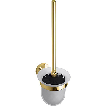 Ершик для унитаза Bemeta Brilo 161113017 Золото (стекло), щётка чëрная Ершик для унитаза Bemeta Brilo 161113017 Золото (стекло), щётка чëрная