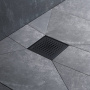 W01BD-P11-010-01BM MasterFlow Трап для душа точечный универс затвор Cut Gradient 10см цвет черн мат W01BD-P11-010-01BM MasterFlow Трап для душа точечный универс затвор Cut Gradient 10см цвет черн мат