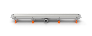 Душевой лоток 95 см Creto Walkway CRE-950 WN с решеткой, хром