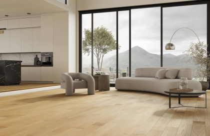 Кварцевый паркет Quartz Parquet Классик Дуб Медовый Раф, 463, 7/1,2 мм