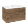 База под керамическую раковину Mia 900 подвесная, 2 выкатных ящика soft close, V.Oak База под керамическую раковину Mia 900 подвесная, 2 выкатных ящика soft close, V.Oak