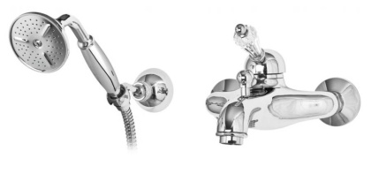 VINTAGE-VDM-03/24-Sw Смеситель для ванны и душа однорычажный с ручным душем, исполнение золото VINTAGE-VDM-03/24-Sw Смеситель для ванны и душа однорычажный с ручным душем, исполнение золото