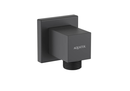 Шланговое подсоединение AQUATEK, матовый черный AQ2458MB  Шланговое подсоединение AQUATEK, матовый черный AQ2458MB