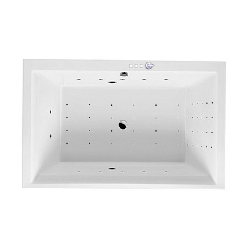 Ванна EXCELLENT Crown Lux 190x120 "NANO" (хром)