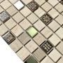 Мозаика натуральный камень Milan-2 (чип 7*20*20) 30,5*30,5 (13шт/1,21м2), м2