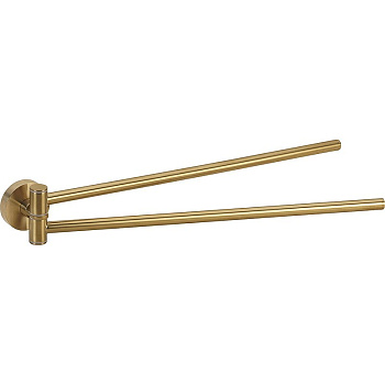 Полотенцедержатель Bemeta Sablo 160204190 поворотный Золото матовое Полотенцедержатель Bemeta Sablo 160204190 поворотный Золото матовое