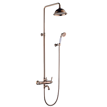 Смеситель Lemark Spark LM6762RG для ванны и душа Смеситель Lemark Spark LM6762RG для ванны и душа