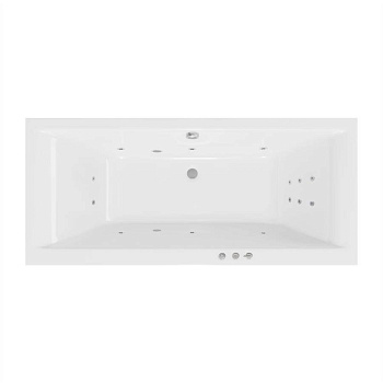 Ванна EXCELLENT Savia Duo 170x80 "SMART" (хром)