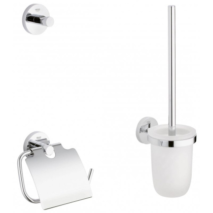 Комплект Grohe Essentials, 17,5х59 см, хром, 40407001