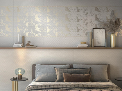 Плитка настенная 12156R Гарса Бежевый (75см*25см*9мм) (6шт/1,125м2) Структура, м2