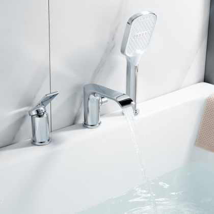 Смеситель на борт ванны Shevanik S41 S4112