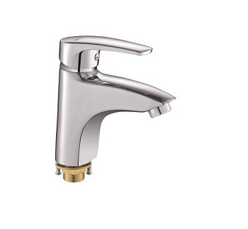 Смеситель для раковины латунь, хром S5001 Смеситель для раковины латунь, хром S5001