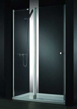 ELENA-W-B-12-110-P-Cr-L Душевая дверь Условные размеры, мм:1100x1950 Габариты с диапазоном регулировок, мм:(1080-1108)х1950 Ширина входа, мм:555 