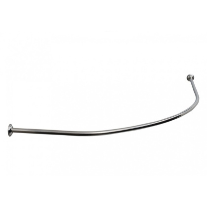 Карниз для ванны Aquanet Atlanta полукруглый 150x90 хром Карниз для ванны Aquanet Atlanta полукруглый 150x90 хром