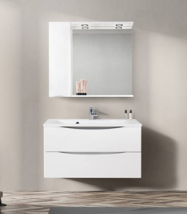Шкаф подвесной BelBagno MARINO-SPC-900/750-1A-BL-P-R