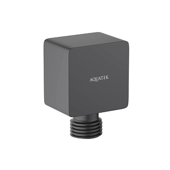 Шланговое подсоединение AQUATEK, матовый черный AQ2459MB  Шланговое подсоединение AQUATEK, матовый черный AQ2459MB