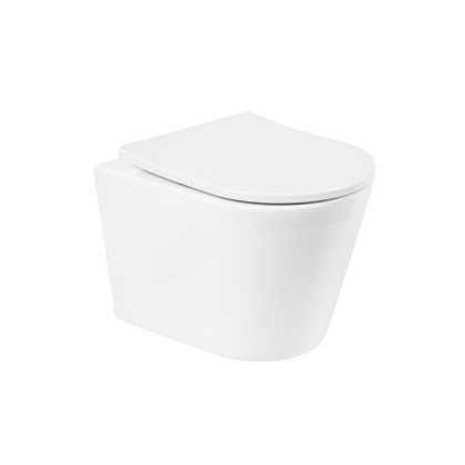 FLAY-R Чаша унитаза подвесного безободкового, P-trap BB053CHR