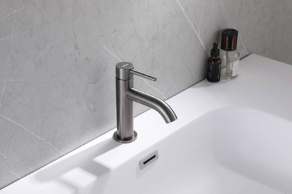 Смеситель ABBER Wasser Kreis AF8110NG для раковины, никель