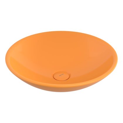 Раковина Lucca D400, H100 без перелива, б/отв.смес, желтая 1120-021-0125, шт