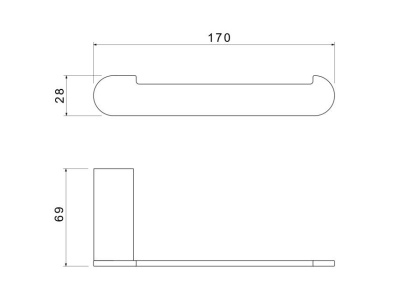 Бумагодержатель AQUATEK AQ4408CR ЛИРА