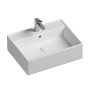 Умывальник чаша накладная прямоугольная Element 590*450*160мм