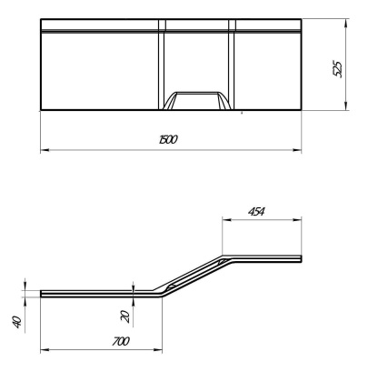 Панель CROSS 150 L Панель CROSS 150 L