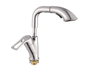 Смеситель для раковины латунь, хром S5121