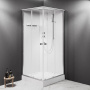 W94C-403-090MT X-Joy Square кабина душевая  90x90,  профиль мат.хром, стекло прозрачное