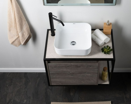 Тумба под раковину Aquanet Nova Lite Loft 75 R дуб рошелье Тумба под раковину Aquanet Nova Lite Loft 75 R дуб рошелье