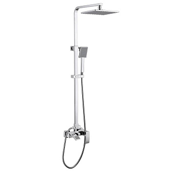 Душевая стойка ABBER Wasserfall AF8616 с изливом, хром Душевая стойка ABBER Wasserfall AF8616 с изливом, хром