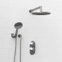 A16030 Thermo Встраиваемый комлплект для душа с верхней душевой насадкой и лейкой