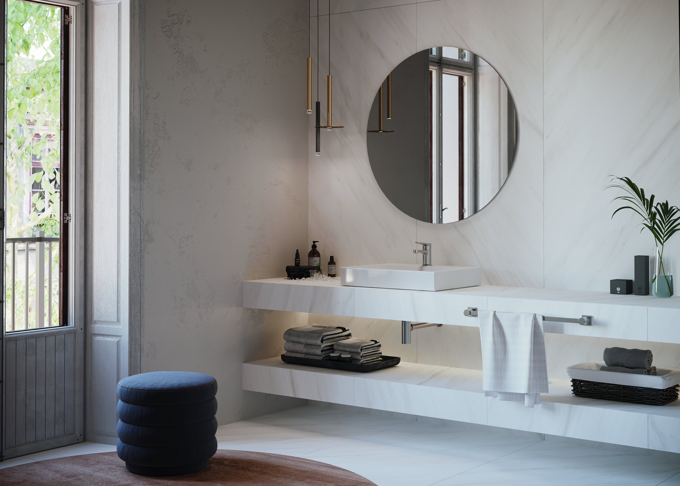 Керамогранит Persian White Satin 80х160