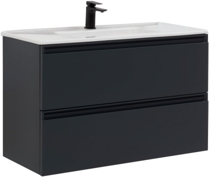 Тумба под раковину Allen Brau Eclipse 100 1.E1003.AM антрацит матовый