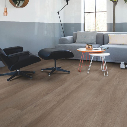 Виниловый ламинат Quick Step LIVYN Pulse Click PUCL 40078 Дуб Плетеный Коричневый