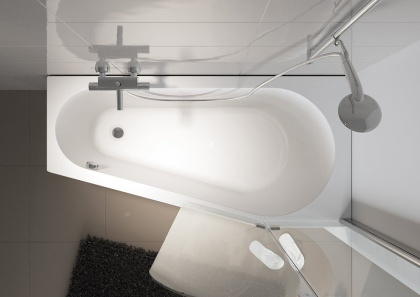 Акриловая ванна DELTA 160 L