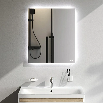 Зеркало с подсветкой  в ванную прямоугольное AM.PM X-Joy M85MOX10601S сенсорное, 70х60х3,5 см