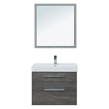 Мебель для ванной Aquanet Nova 75 дуб рошелье (2 ящика)