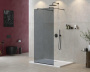 LIBERTA-L-2-80-C-Cr Душевая перегородка с возможностью двустороннего входа 800x1950 мм