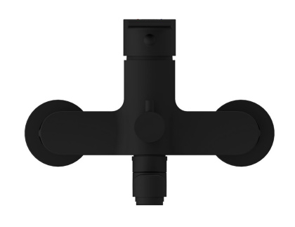 Смеситель для ванны BRASKO BLACK с длинным изливом Смеситель для ванны BRASKO BLACK с длинным изливом