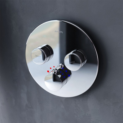 Смеситель Для ванны и душа с термостатом, монтируемый в стену F50A85700 Inspire 2.0 Смеситель Для ванны и душа с термостатом, монтируемый в стену F50A85700 Inspire 2.0