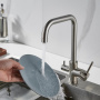 Смеситель для кухни со встроенным фильтром (краном) под питьевую воду Shevanik S228 S228L Смеситель для кухни со встроенным фильтром (краном) под питьевую воду Shevanik S228 S228L