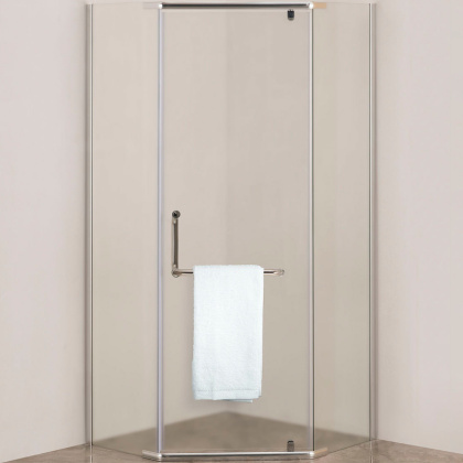 Душевой уголок Agger A03-090MCR_G правый без поддона 86х86, стекло матовое