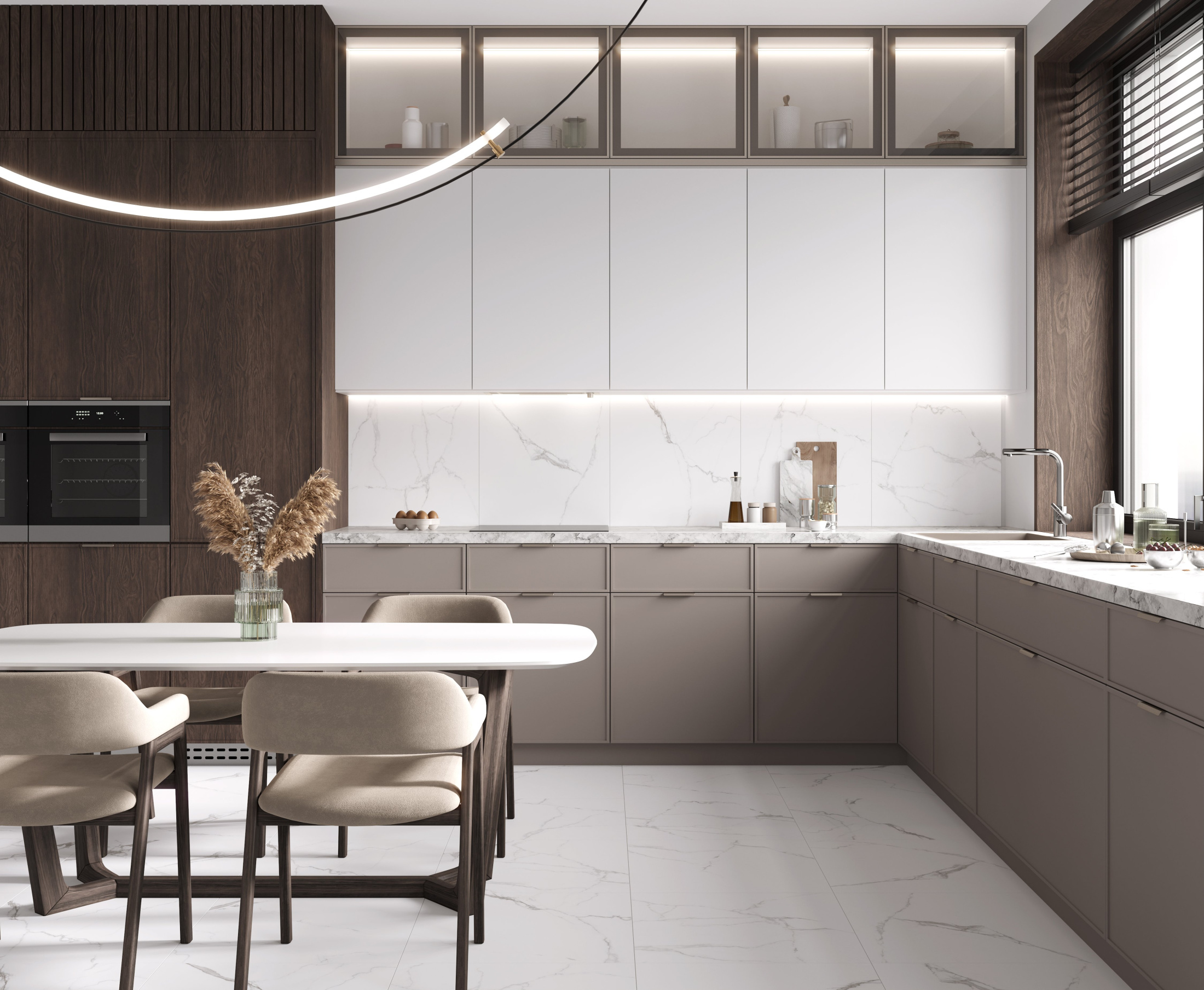 Mars Grey Керамогранит белый 60x120 Матовый Карвинг Mars Grey Керамогранит белый 60x120 Матовый Карвинг