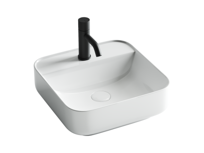 Умывальник чаша накладная прямоугольная Element 390*390*140мм