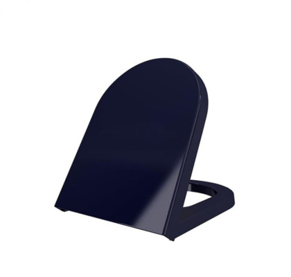 Сиденье с крышкой Taormina/JetFlush/Parma, полиэстер, плав.опускание, синий A0373-010, шт