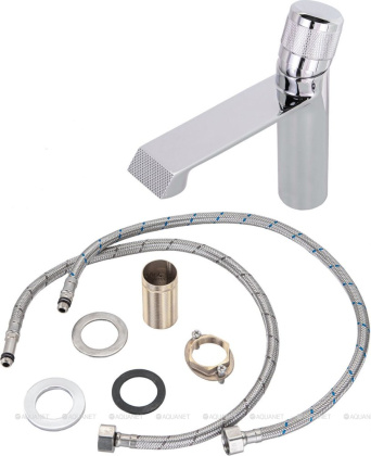 Orange SOLE M03-021cr Смеситель для раковины с декором